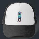 Cool Bunny Rabbit Sunglasses Easter Day For Boys M Truckerkappe<br><div class="desc">Cool Bunny Rabbit Sunglasses Easter Day For Boys Men Kids T-Shirt</div>