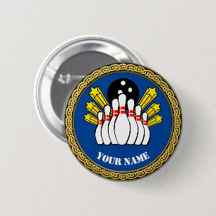 COOL! Button -Bowling- Benutzerdefinierter Bowler
