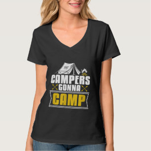 Cool Campers Gonna Camp Zelt Camping Camper Eigent T-Shirt