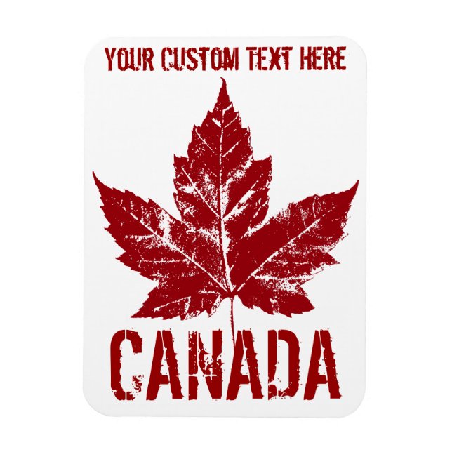 Cool Canada Magnet Personalisiert Canada Souvenir (Vertikal)