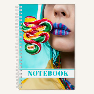 Cool Candy Lollipop Hübsch Notizbuch