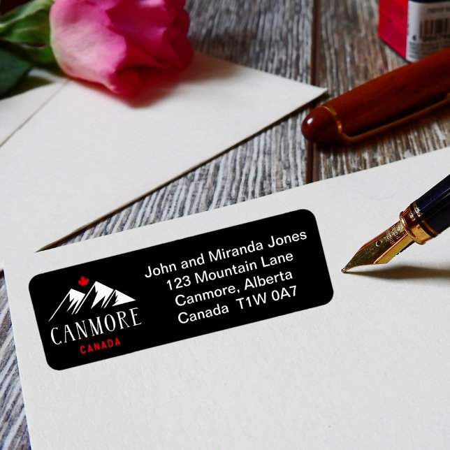 Cool Canmore Kanada-Berge Ahornblätterblättern Dun (Von Creator hochgeladen)