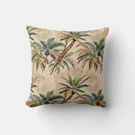 Cool Carefree Jazzy Palm Tree Kissen