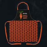 Cool Carrot Collection Hearts Schürze<br><div class="desc">A fun and quirky design featuring cool carrots rocking black sunglasses. Perfect for carrot lovers, veggie fans, and anyone who enjoys playful humor. This cheerful design adds a fresh and funny vibe to gifts, accessories, and everyday items. Great for people who love vegetables, healthy lifestyle jokes, or simply cute and...</div>