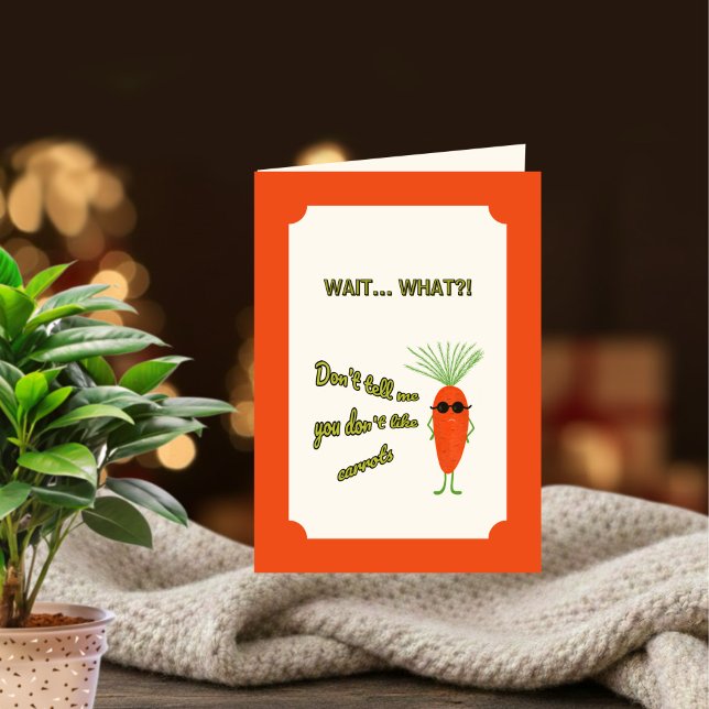 Cool Carrot Squad Collection Birthday Karte (Von Creator hochgeladen)