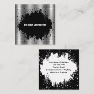 Cool Cartes de visite de construction unique