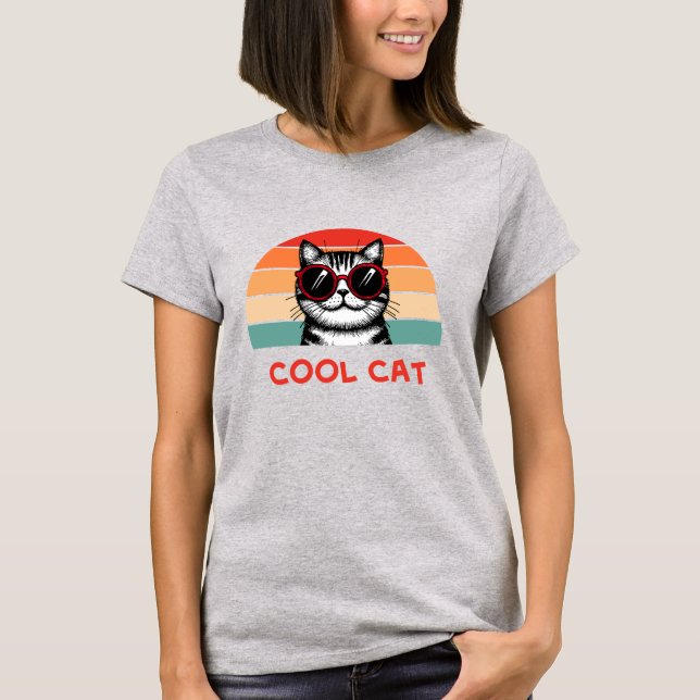 Cool cat 2 T-Shirt (Vorderseite)