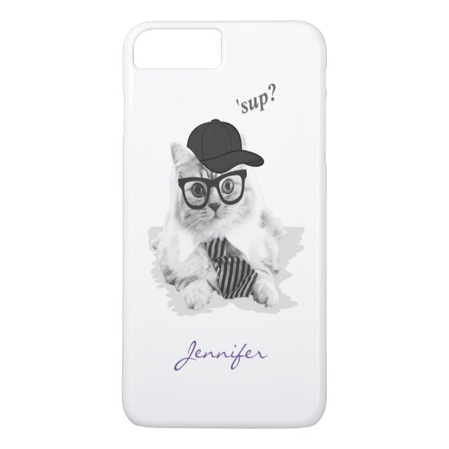 Cool Cat Coque-Mate iPhone 7 Coque (Dos)