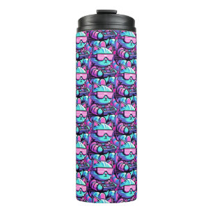 Cool Cat Gamer Thermosbecher