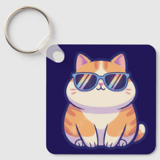 Cool Cat Keychain – Pocket-Sized Personality with  Schlüsselanhänger
