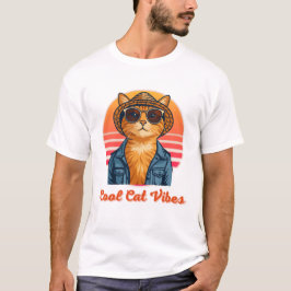 Cool Cat Vibes 🌴 😎 T-Shirt