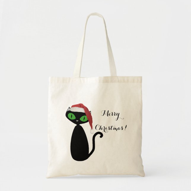 Cool Cat Weihnachten Tasche (Vorne)