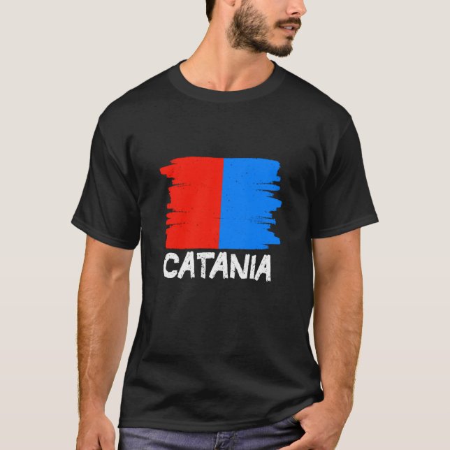Cool Catania Flag T-Shirt (Vorderseite)