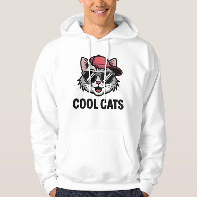 Cool Cats Club Hoodie (Vorderseite)