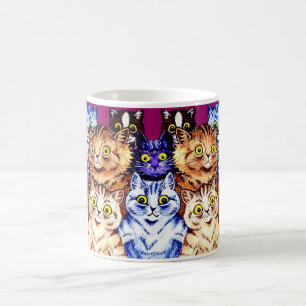 Cool Cats Mug von Louis Wain Kaffeetasse