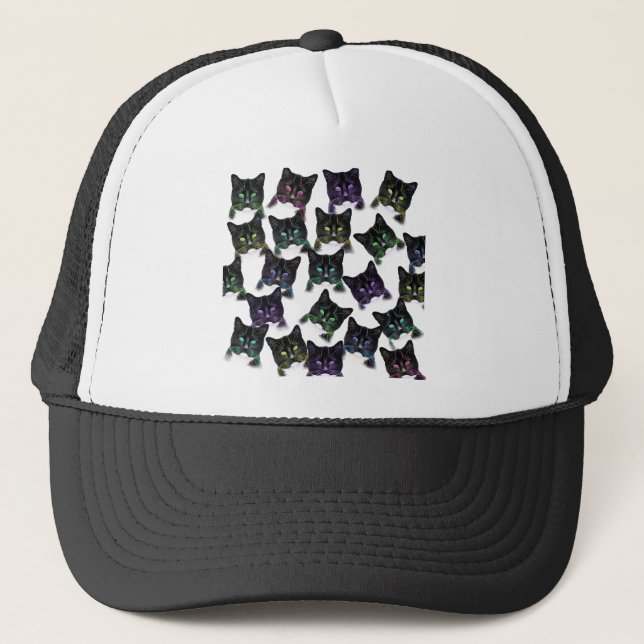 Cool Cats Truckerkappe (Vorderseite)