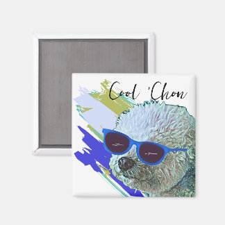 Cool "Chon the Bichon Magnet