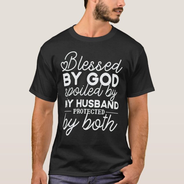 Cool Christian Family Quotes T-Shirt (Vorderseite)