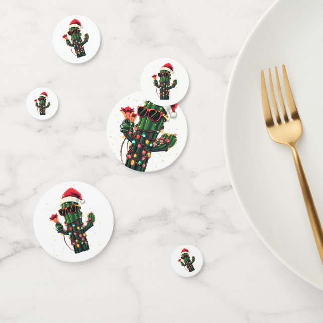 Cool Christmas Cactus with Amaryllis Konfetti (Gruppe)