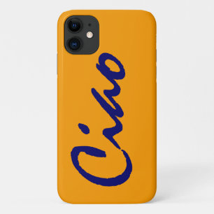 cool Ciao hello Italienisch lustig trendy iPhone Case-Mate iPhone Hülle