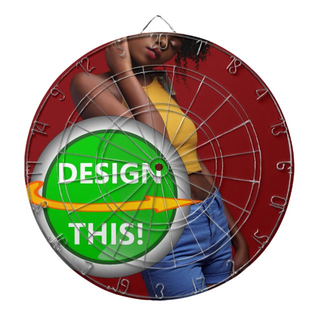 COOL ! Cible de flechettes - Dimensions de la régu (Devant)