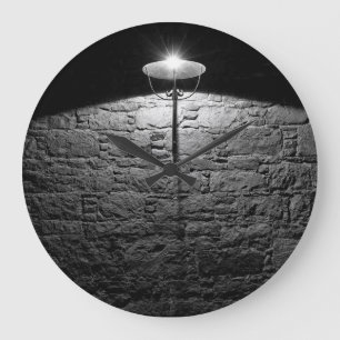 Cool, conceptual rustic lifestyle of Aegean Große Wanduhr