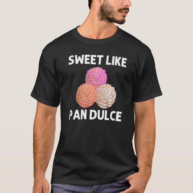 Cool Concha For Men Women Pan Dulce Latin Mexican  T-Shirt (Vorderseite)