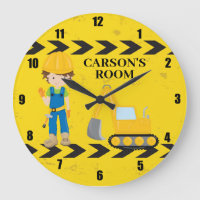 Cool Construction Vehicle Boys Custom Kids Room