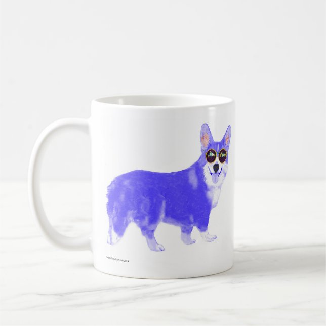 Cool Corgi Mug (Gauche)