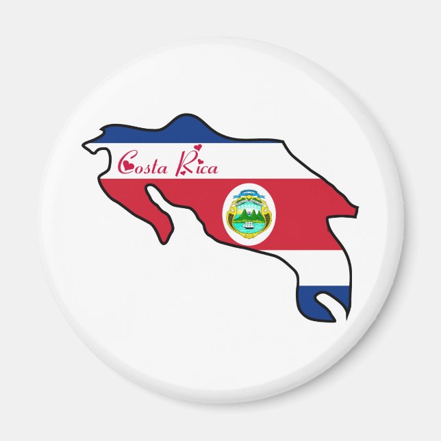 Cool Costa Rica Magnet (Vorne)