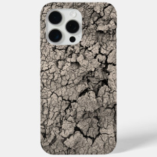 Cool Cracked Earth Dirt Textur iPhone 15 Pro Max Hülle