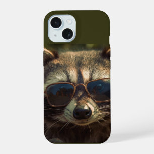 Cool Cute Raccoon en lunettes Animal Humour Art