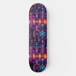 Cool Cyberpunk Anime Japonais Design Skateboard