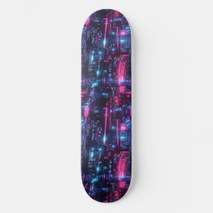 Cool Cyberpunk Anime Japonais Design Skateboard