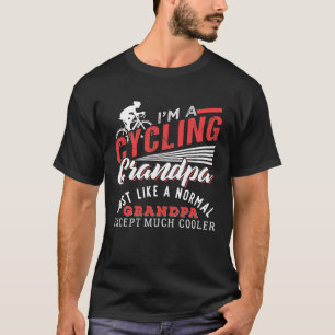 Cool Cycling Grandpa T-Shirt
