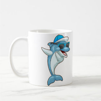 Cool Dabbing Dolphin Funny Hip-Hop Porpoise Dancin Kaffeetasse