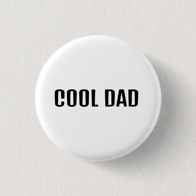 Cool Dad Button (Vorderseite)