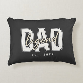 Cool Dad Legende seit 20XX  Dekokissen