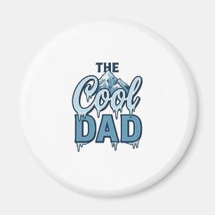 Cool Dad Mountain Vintage Grafikdesign_1 Magnet