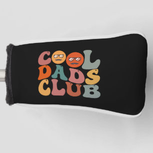 Cool Dads Club Dad Vatertag Retro Groovy Golf Headcover
