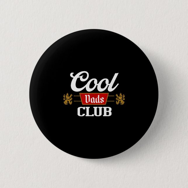 Cool Dads Club Shirt Father's Day From Daughter So Button (Vorderseite)