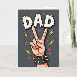 Cool Dads Siegeshand Karte