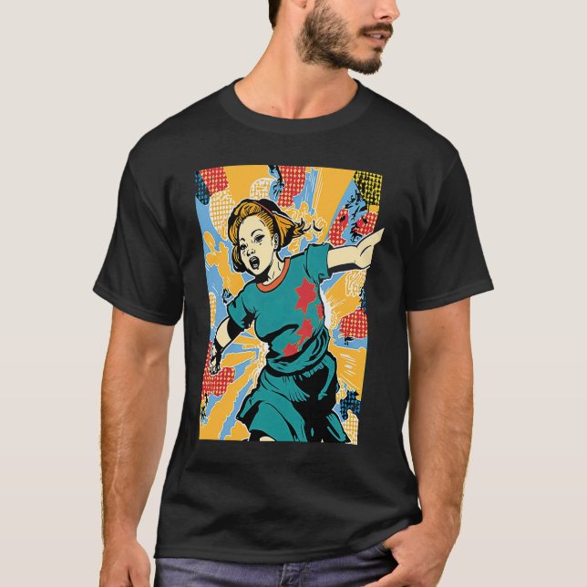Cool Dancing Mom Retro Streetwear Dancer Mom  2 T-Shirt (Vorderseite)