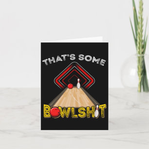 Cool, das ist etwas Bowl Funny Bowling Geschenk Mä Karte