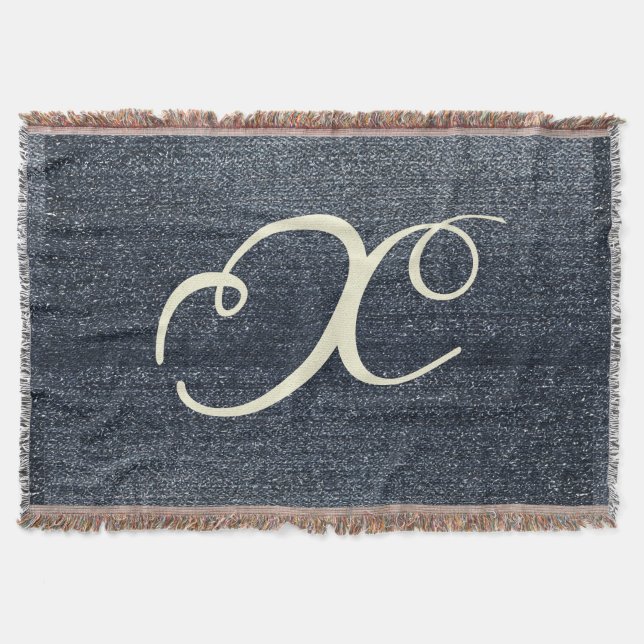 Cool Denim Look Decke (Vorderseite)