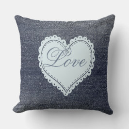 Cool Denim Look Kissen