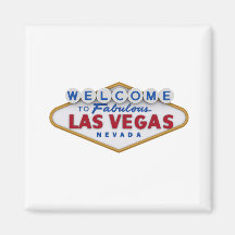 cool designer aimant bienvenue à las vegas
