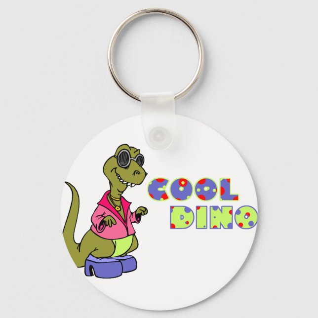 Cool Dino Schlüsselanhänger (Vorderseite)
