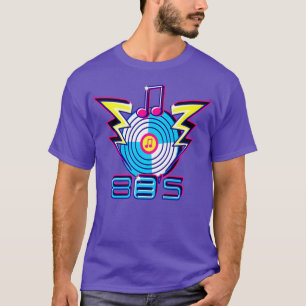 Cool Disco 80er Vintage Musik Dance Party Retro T-Shirt