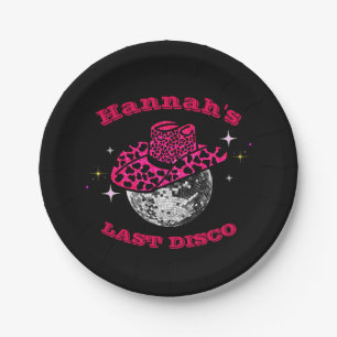  Cool Disco Cowgirl Bachelorette    PartyPaper Pl Pappteller
